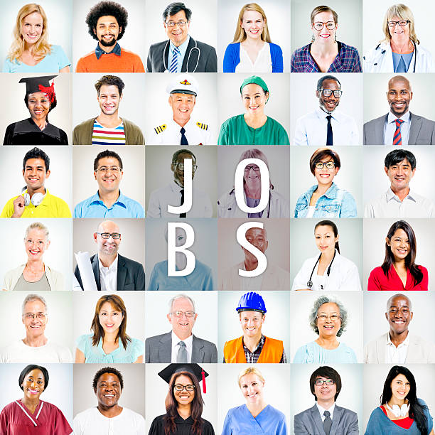 istock Portraits of Multiethnic Mixed Occupations People 493444035