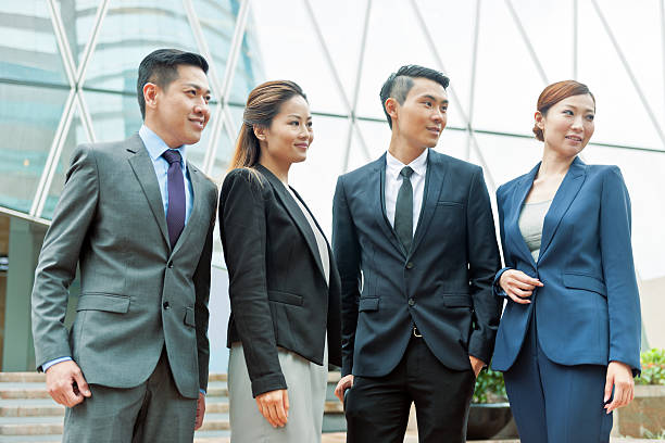 istock Businessmen in Hong Kong, China. 493444631