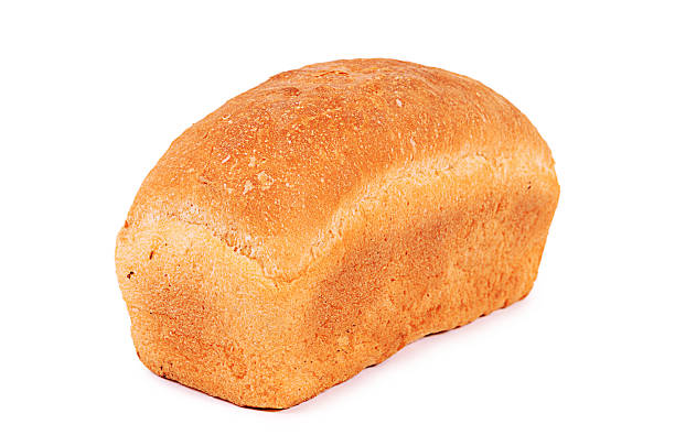 istock Loaf of white bread isolated on white background 493445035