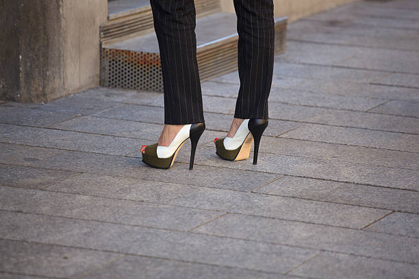 istock Female shoes with heel 493446999