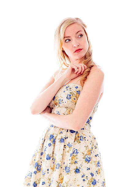 istock Side profile of a young woman standing 493447723