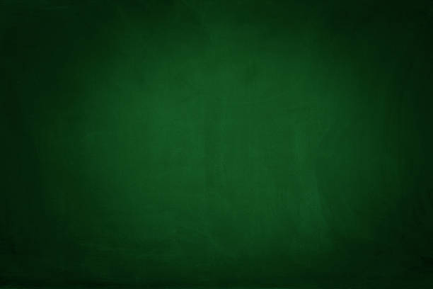 Green blackboard stock photo