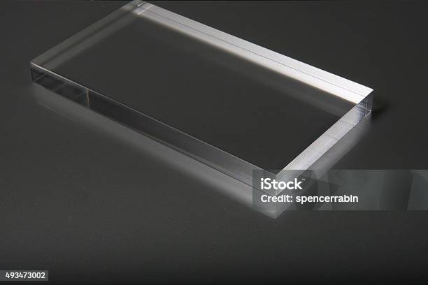 Clear Plexiglass Acrylic Stock Photo - Download Image Now - Acrylic Glass, Sheet - Bedding, Block Shape