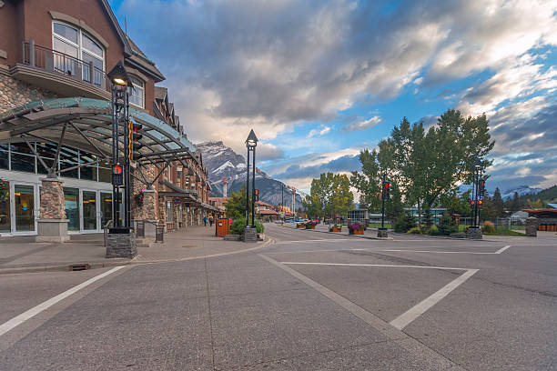 istock Downtown Streets of Banff National Park Canada 493474342