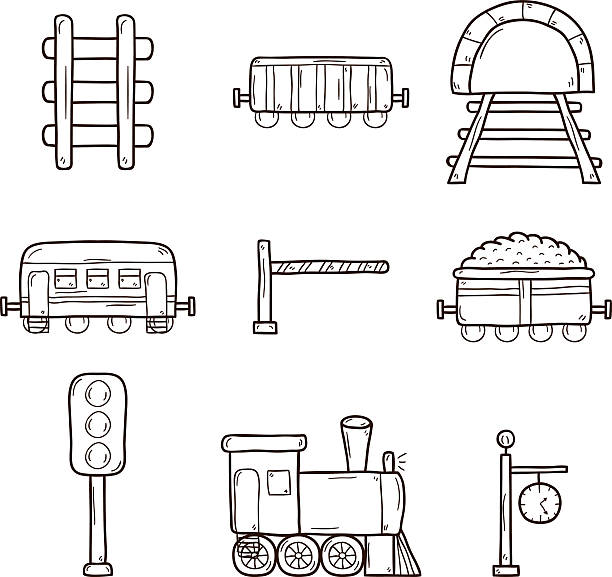 Cartoon Of Railroad Crossing Signs Illustrations, Royalty-Free Vector Graphics & Clip Art - iStock Cartoon Of Railroad Crossing Signs Illustrations, Royalty-Free Vector Graphics & Clip Art - iStock