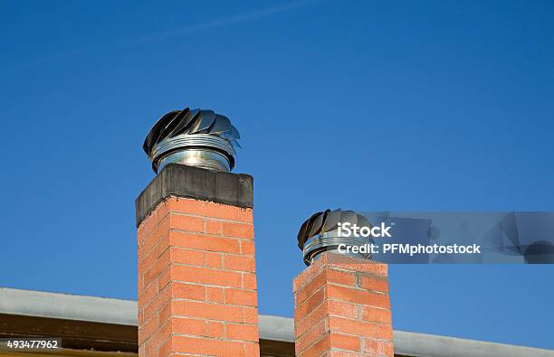 Chimney Caps Stock Photo - Download Image Now - Chimney, Smoke Stack, Cap - Hat