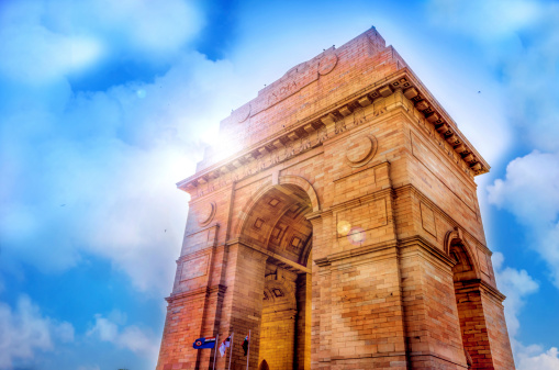 india gate historical monument at new delhi india asia