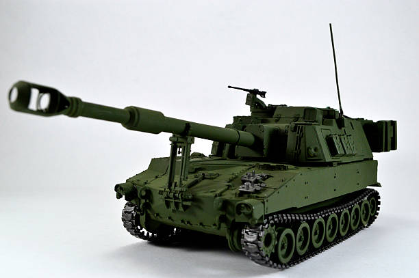 istock US Artillery Gun, Paladin 493499369