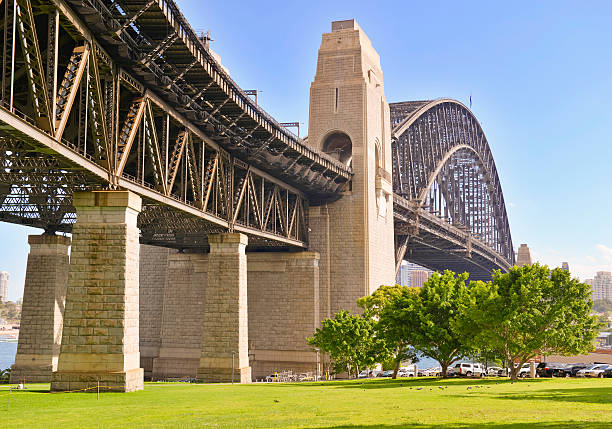 istock Sydney Harbour Bridge and City Skyline, Australia 493501105