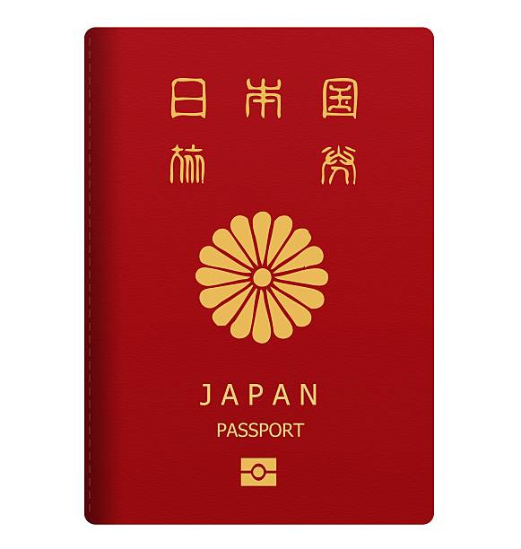 istock japan passport isolated on white background 493501747