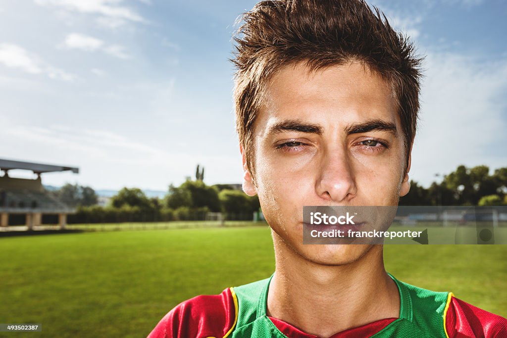 portugal Fußballspieler Porträt - Lizenzfrei Athlet Stock-Foto