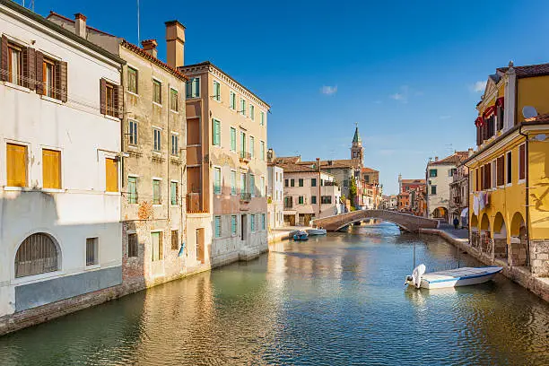 Photo of Chioggia, view of Canal Vena, Veneto, Italy