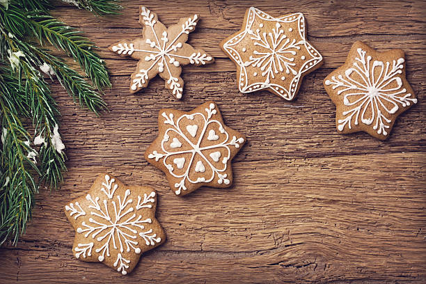 istock Gingerbread christmas cookies 493503918