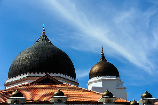 Dome and minarets of masjid