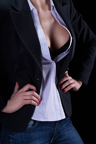 istock Sexy woman after work 493505443