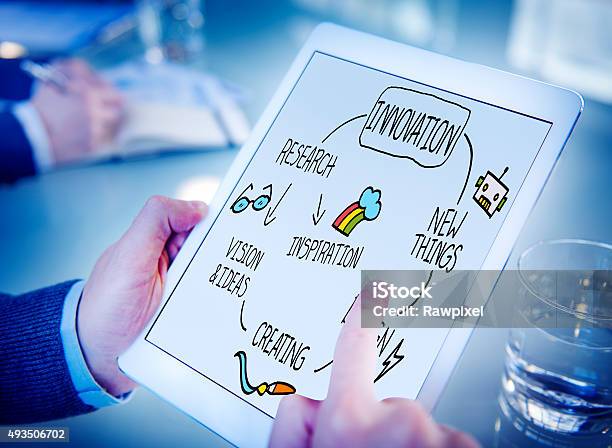 Innovation Invention Vision Research Future Concept Stock Photo - Download Image Now