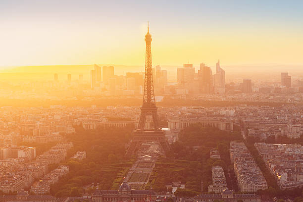 istock Eiffel Tower and Paris cityscape 493510276
