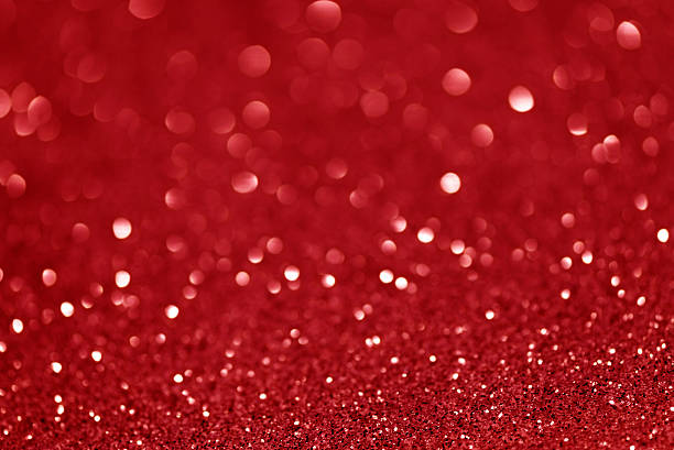 istock Red  Festive Christmas abstract bokeh background 493511162