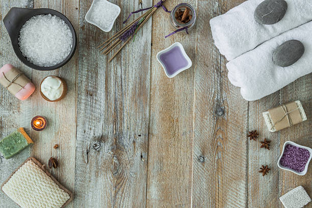 istock Composition of spa treatment 493515458