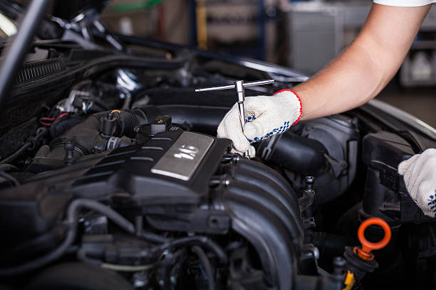 istock Hands of car mechanic 493515638