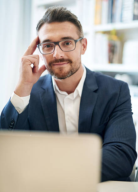 istock Managing his business like a pro 493531196