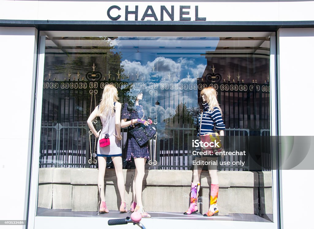 Chanel Store In The Pchooftstraat Shopping Street In Amsterdam Stock Photo  - Download Image Now - iStock