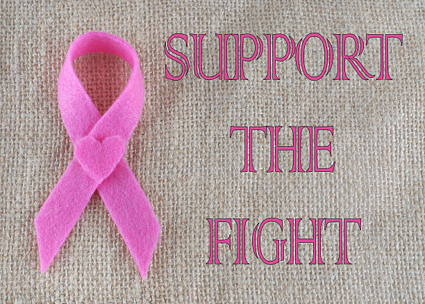 Breast Cancer Awareness October stock photo