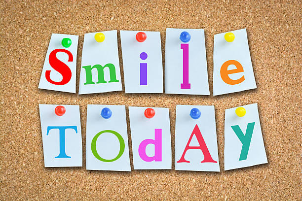 istock Smile today suggesting a positive attitude each day 493533746
