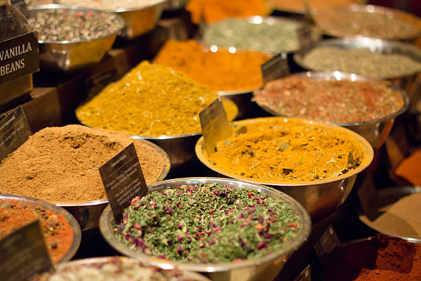 istock Spices at Chelsea Market, NYC 493535454