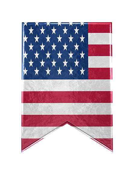 Flag - USA stock photo