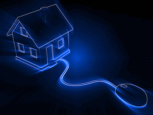 istock Internet of things smart house automation 493536622