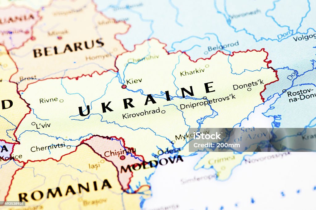 Die Ukraine - Lizenzfrei Ukraine Stock-Foto