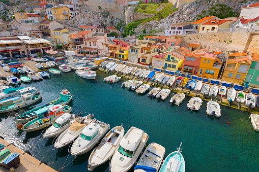 The valley of the Auffes in Marseille