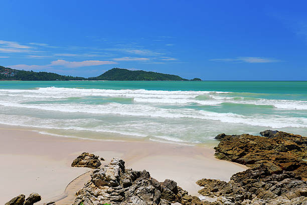 istock Blue sky on beach of Thailand 493539715