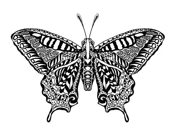 Vector illustration of Butterfly