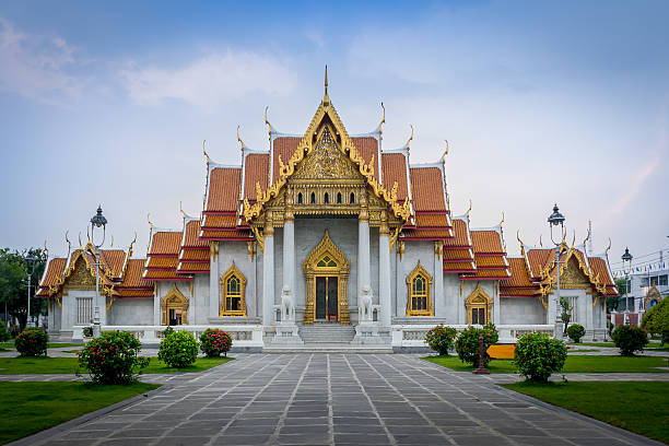 istock Wat Benchamabopit Dusitvanaram (Marble Temple) in Bangkok 493548840