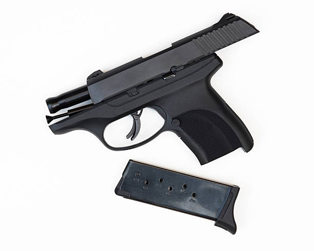 istock Gun Safety, 9mm Pistol 493549652