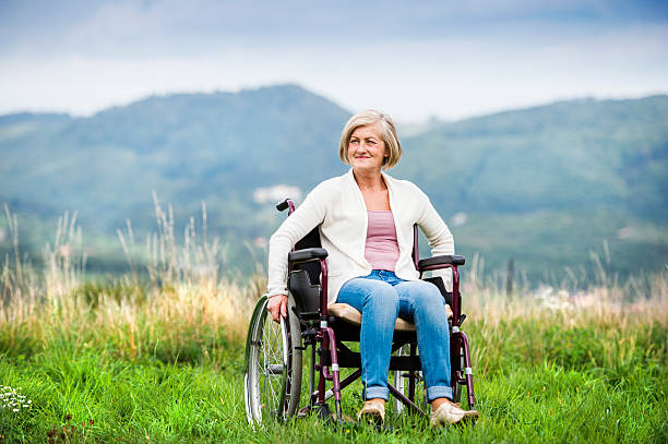 istock Woman in wheelchair 493550092