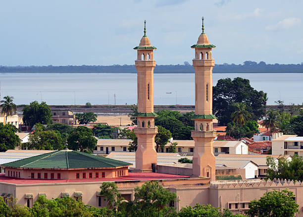 istock King Fahah mosque, Banjul 493552010