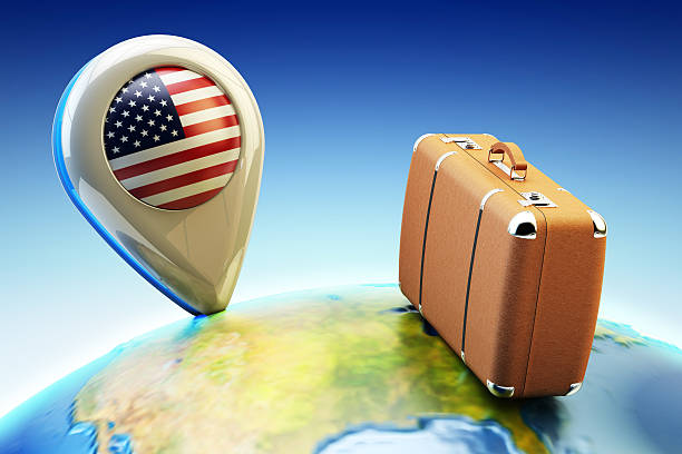 Travel destination and global tourism concept