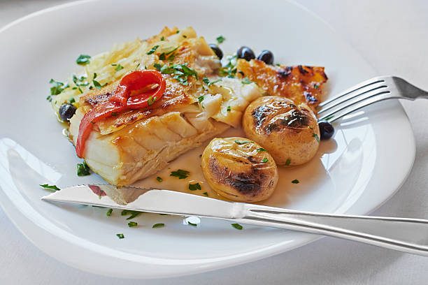 Salt Fish Cod 200+ Salted Fish Cod Salad Stock Photos, Pictures & Royalty-Free Images ...