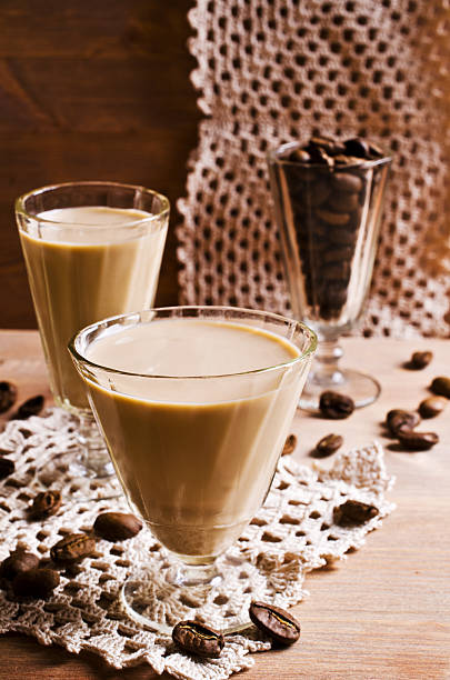 istock Cocktail of coffee and cream 493554460
