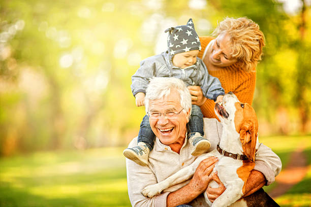 dzień babci i dziadka z - grandfather baby grandson grandparent zdjęcia i obrazy z banku zdjęć