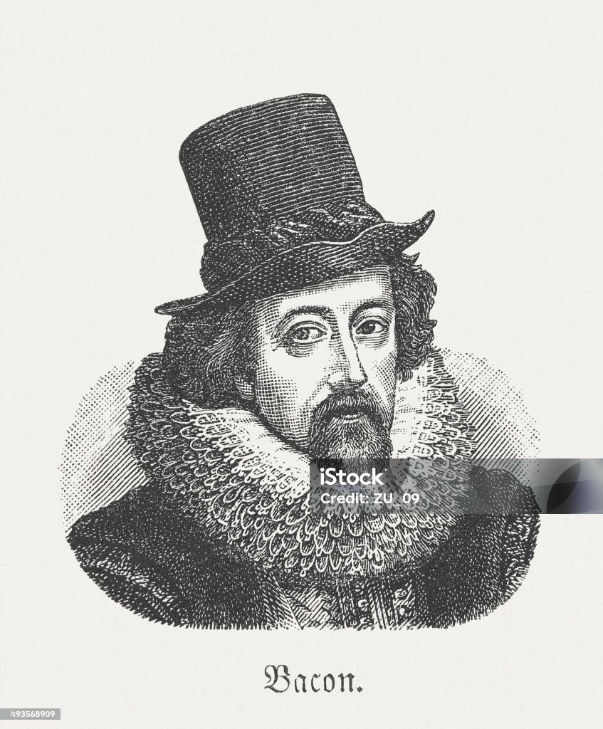 Francis Bacon (1561-1626) - Lizenzfrei Francis Bacon - Philosoph Stock-Illustration