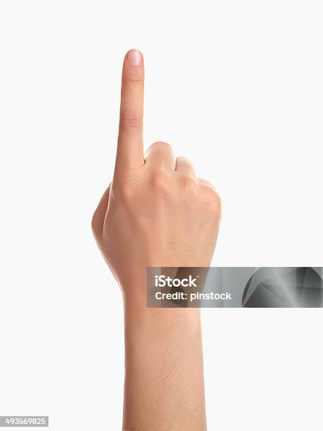 Human Finger Stock Photo - Download Image Now - Finger, Pointing, Cut Out