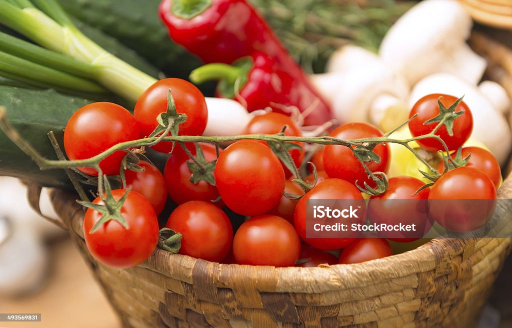Pomodorini - Foto stock royalty-free di Alimentazione sana
