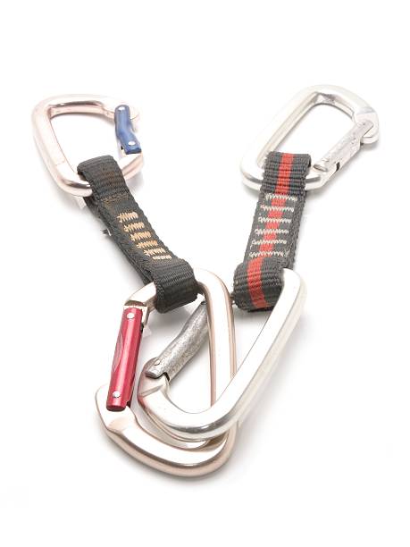 istock two climber carabiner isolated on white background 493573260