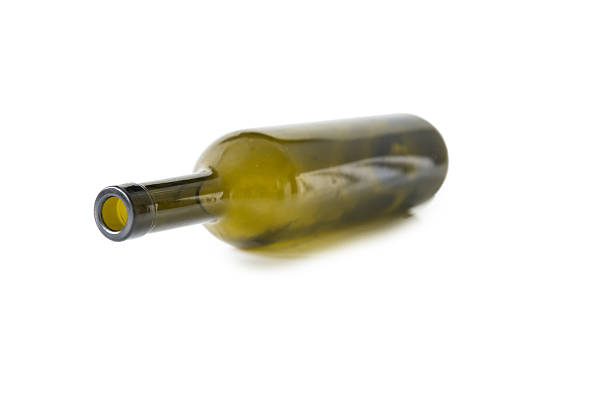 istock Recyclable green glass bottle 493573382