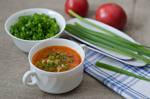 istock tomato soup with rice and meat 493575414
