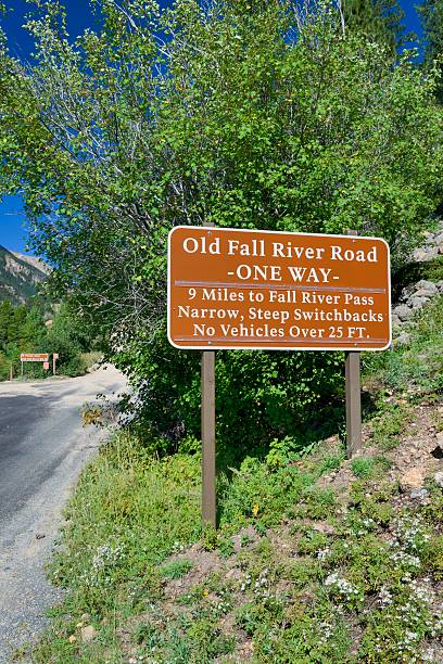 istock Old Fall River Road, Rocky Mountain National Park 493575544